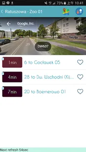 Warsaw ZTM Bus Timetable screenshot 5