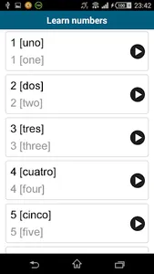 Learn Spanish - 50 languages screenshot 5