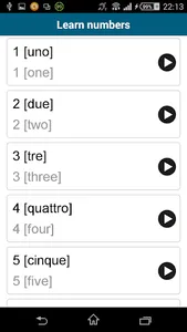 Learn Italian - 50 languages screenshot 5
