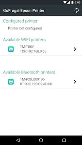 GoFrugal Epson Printer screenshot 0