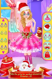 Christmas Girls Hairs Salon screenshot 1