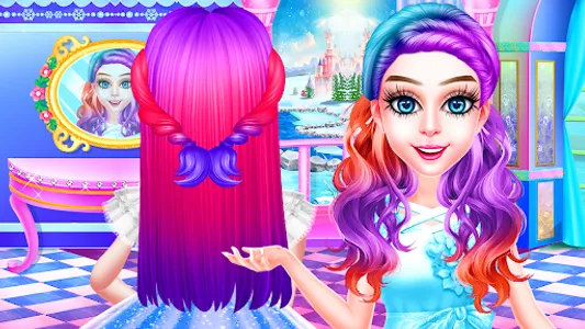 Ice Girls Hair Dress Up Salon screenshot 13