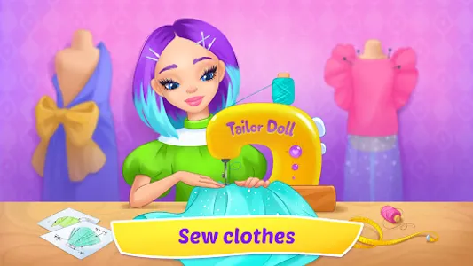 Fashion Doll: games for girls screenshot 1