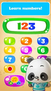 Babyphone game Numbers Animals screenshot 11