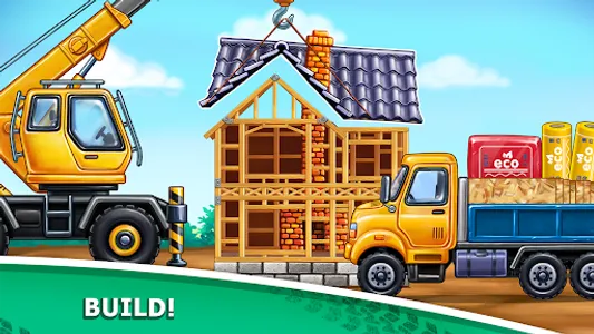 Truck games - build a house screenshot 10