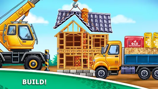 Truck games - build a house screenshot 17