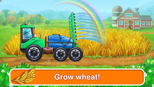 Wheat Harvest: Farm Kids Games screenshot 17