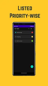 ToDo: Minimalistic screenshot 1