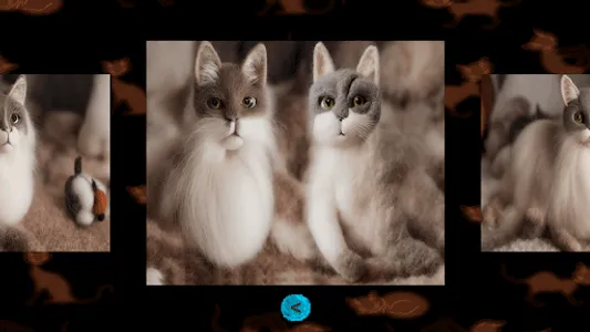 Puzzle: Woolen cats toys screenshot 1
