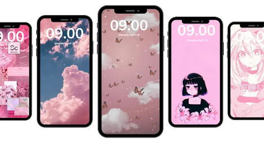 Cute Aesthetic Girly Wallpaper screenshot 0