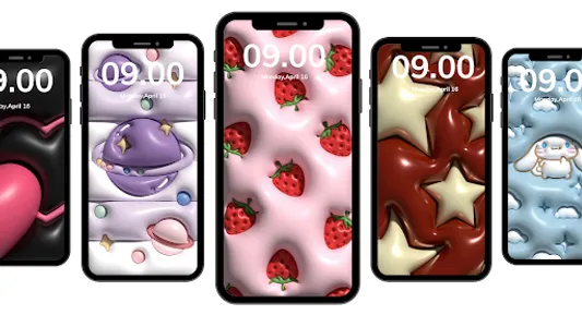 Cute Aesthetic Girly Wallpaper screenshot 23