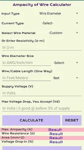 CircuitMix - Electrical Calcul screenshot 1