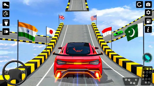 GT Car Stunts: Ramp Car Games screenshot 0