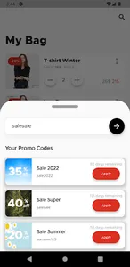 fashion shop app screenshot 2