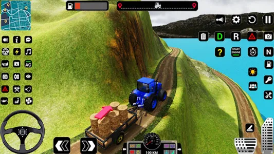 Tractor Trolly Driving Games screenshot 2
