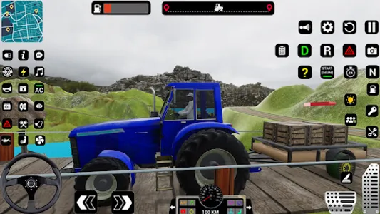 Tractor Trolly Driving Games screenshot 4
