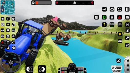 Tractor Trolly Driving Games screenshot 6