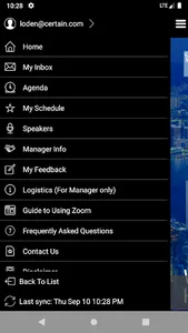 Goldman Sachs Events screenshot 2