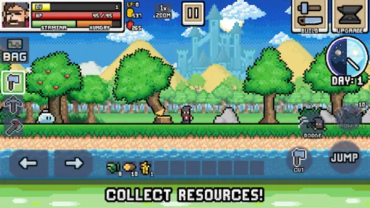 Ultra Pixel Survive: RPG screenshot 1