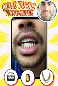 Gold Teeth Photo Editor screenshot 3