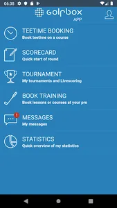 GolfBox App screenshot 0
