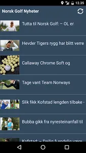 GolfBox NO screenshot 4