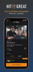 Golf Fitness by HIT IT GREAT® screenshot 3