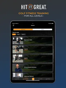 Golf Fitness by HIT IT GREAT® screenshot 9