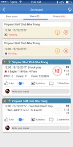vHandicap - connecting golfers screenshot 3