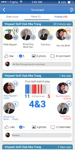 vHandicap - connecting golfers screenshot 4
