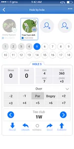 vHandicap - connecting golfers screenshot 5