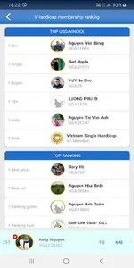 vHandicap - connecting golfers screenshot 6