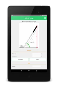 Biometrical Fitting for Golf screenshot 11