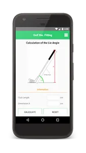 Biometrical Fitting for Golf screenshot 5