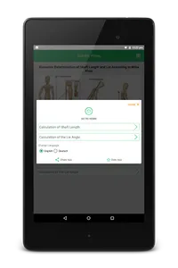 Biometrical Fitting for Golf screenshot 7