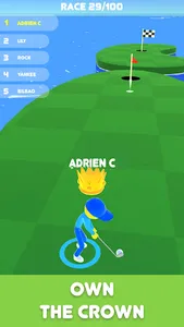 Golf Race - World Tournament screenshot 1