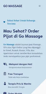 Go Massage screenshot 0