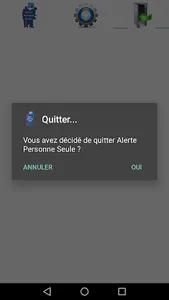 Alerte Personne Seule screenshot 5