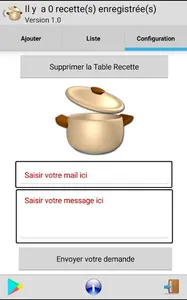 Biblio Recettes screenshot 2