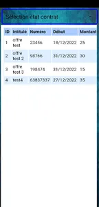 Mes Contrats screenshot 1
