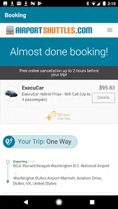 AirportShuttles.com Rides screenshot 3