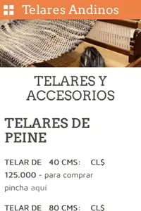 Telares Andinos screenshot 3
