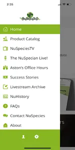 NuSpecies screenshot 2