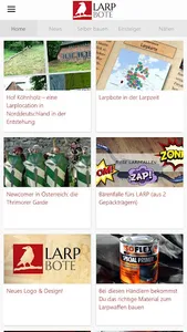 Larpbote screenshot 1
