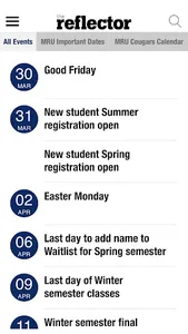 The Reflector Newspaper screenshot 1