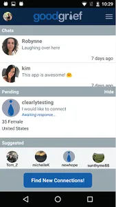 Good Grief - Chat and Messagin screenshot 0