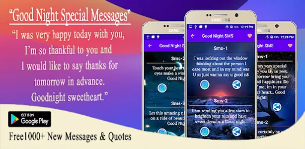 Good Night Message & Quotes screenshot 11