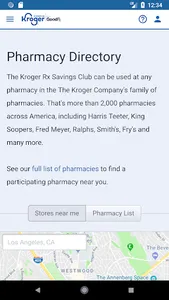 KrogerRxSC screenshot 1