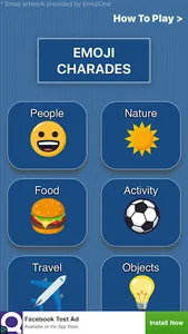 Emoji Charades! - Free screenshot 0