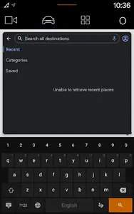 Google Automotive Keyboard screenshot 2
